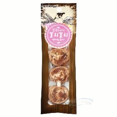 연어 북어 꼬치 25g 간식 스낵 애완견 사료 수제 자연 영양 공급 건강 크리 핀, 본상품