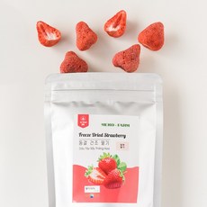 무설탕 무첨가 딸기 100% 동결건조 딸기칩, 50g, 1개