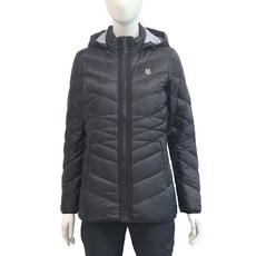 케이스위스 여성 덕다운 패딩 점퍼 (4215HS703_BK)