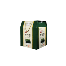 HACCP 본연 김 도시락김 4.5g 재래김 25g 전장김 선물세트, (선물) 본연 도시락 김 4.5g x 36봉
