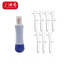 羊毛氈針筆 羊毛氈工具 戳針筆, 1個, 7針