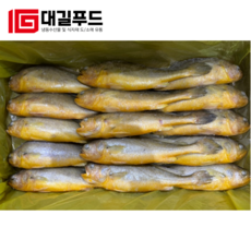 정성을 보내다 대길푸드 냉동 부세조기 3.4kg, 2박스, 부세조기 15미