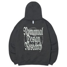 [노매뉴얼] MANERO HOODIE - CHARCOAL