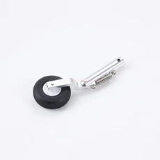 FMS 64mm Futura EDF JET Rc 비행기 조종석 랜딩 기어 동체 메인 윙 스티커 플랫 테일 수직 예비 부품, 05 Main landing gear, 1개