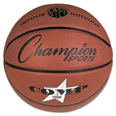 챔피언 스포츠 종합 게임 농구, 1 Official, Size 7 (29.5")