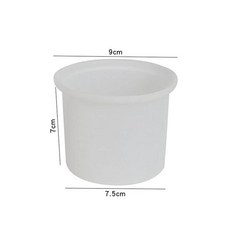 워머 내열성 교체 실리콘 볼 제모 교반 스틱 팬 미용, 04 White, 1개