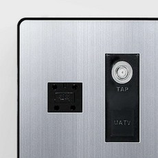 AGT 2개용 MATV2방 4P 실버 TV케이블