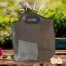 FaSoLa 攜帶式折疊泡腳桶 保溫足浴 過膝設計 方便排水, 咖啡色, 1個