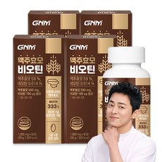 자연의품격 맥주효모 비오틴 90g, 90정, 4개