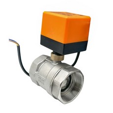 스테인리스 스틸 전동 볼 밸브 1/2 "3/4" 1 "1" 1-1/4 "2" 양방향 220v 12v 3-와이어 2 제어 물용 전기, 02 CR02는, 03 DN15는, 03 220VAC