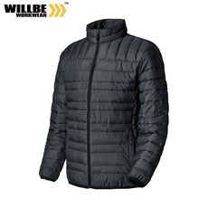 윌비 그레이 경량 점퍼 작업복 작업복점퍼 회사단체복 CT402