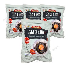 해송식품 팔도강산 김가루1k 4개 1박스, 1kg