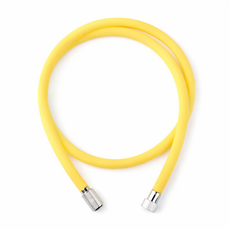 [KCL 인증] 바스친구 Silicon(실리콘) 샤워 호스, 레몬옐로우, 1.8m