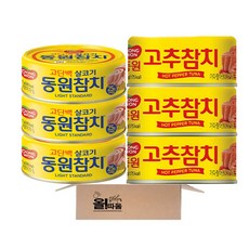 동원 살코기참치 135g 3입+고추참치 135g 3입, 1세트