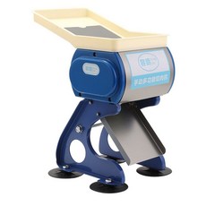 핸드크랭크 고기 슬라이서 수동 회 세절기 오징어 생선 절단기, 3.5-0인치, 1개