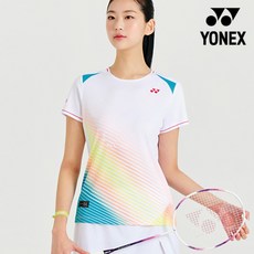 요넥스 티셔츠 261TS028F 여성 경기복 게임웨어 배드민턴 운동복 오남스포츠