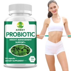 프리미엄 소화 효소 복합체 150억 유산균 녹차 추출물 사과 식초 카옌페퍼 장 건강 복부 팽만 완화 체내 정화 식물성 캡슐, 1개, 120정