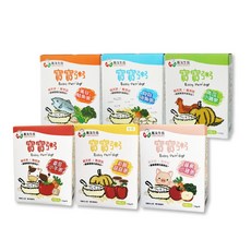 飯友生技寶寶粥常溫麵系列，多種口味寶寶副食品燉飯，天然無添加, 150g, 1個, 寶寶粥｜彩椒菇菇(單包)7M+