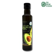 디딤푸드 압착 엑스트라버진 아보카도오일 100 250ml x 1병 멕시코 급 아보카도유 아보카드 기름, 1개