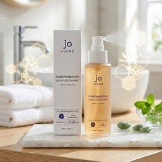 큐옴 유산균 앰플 미스트 100ml 피부 트러블 진정 보습 속건조개선 민감한 피부 안심 케어