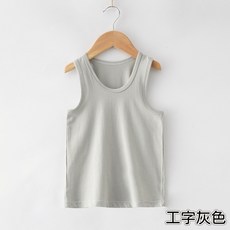 BabyBear 兒童精梳純棉背心，吸濕透氣親膚，男女童皆宜