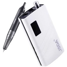 JSDA 充電式可攜式專業磨甲機, 1個, 白色