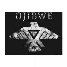 오지브웨 담요 침대용 플래드 만화 소파 이불, 3. 150x125cm(60x50in)