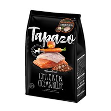 TAPAZO特百滋 -凍乾三重奏 狗狗凍乾飼料, 1個, 成幼犬【低品海魚配方】,5磅/包, 5磅, 海魚