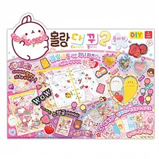 몰랑 다이어리 꾸미기2 플라워 화이트