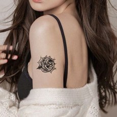 여성타투스티커 레터링 타투 스티커 문신 헤나 판박이 30장 세트, Q 타입