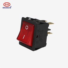 다전전기 사각 로커스위치 DWL라이트 ON/OFF스위치 락스위치, 1개