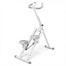 VITIME 가정용 스텝퍼 클라이머 천국의계단 스텝밀 유산소 홈트 실내 하체, 화이트