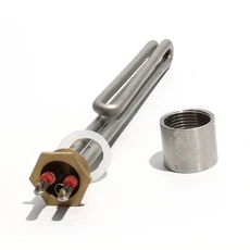 Lijinxun 스레드 태양열 물 가열 요소 튜브 프로브 구멍이 있는 1 인치 BSP DN25 1KW, 01 3KW  230mmL, 01 220V, 01 하얀색