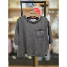 밀리밤 괴정점 NEW 피그먼트 레터링 반팔티 MLRA26469