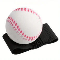 쿠쿠스토어 농구 손목 튀는 공 고탄성 던지기 훈련 밴드 키트 야외 활동 소품, 01 China Mainland, 01 baseball