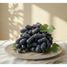 [초록별농장] [정품] 18Brix 고당도 프리미엄 블랙 사파이어, 1개, 평균 18Brix 블랙 사파이어 800g