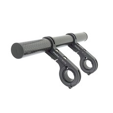 obsidian 自行車 腳踏車 碳纖維延伸桿 擴充支架, 黑色 20cm 加長版, 1個