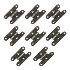 아이베란다 H형 경첩 엔틱 힌지 경첩 가구철물 35X55, 8개