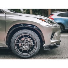 FK鋁圈 19吋 5/108 5/114.3 ATMOS X14 消光鐵灰 FOCUS LEXUS, 1個