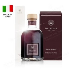 DR.VRANJES FIRENZE 義大利佛羅倫斯香氛 Rosso Nobile 紅酒貴族 擴香瓶/補充瓶 500ml, 1個, 500ml 擴香瓶附藤