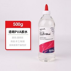 蒙瑪特 Mont Marte 美術膠水 史萊姆膠 美工膠水 木工膠, 1個, 500ml (透明-PVA膠水)