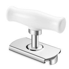 擰蓋器 8入組 多功能開瓶器 輕鬆開啟各式瓶蓋, 【白色】, 8個