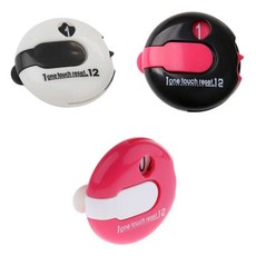 shangren 컴팩트 3피스 골프 스트로크 카운터 12샷 카운터 골프 스코어보드 골프