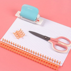 루체트리 루즈링 셀프제본 바인더링 클릭링 10mm RD-10179, 블랙