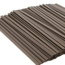 지피상점 갈색빨대 핫커피스틱 뜨거운커피빨대, M