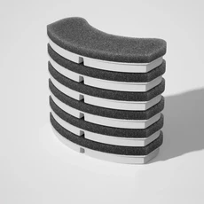 寵物智能斷電飲水機濾芯, 經典圓款 - 濾心3入, 1個