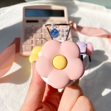 花朵計數器 手動機械點數器 金屬手按 實驗記數器 數客器 功德敲木魚, 粉色花朵, 1個