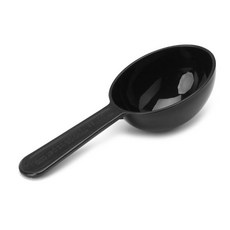 커피 파우더용 플라스틱 스푼 커피 추출 도구 손잡이가 있는 커피 스푼 커피 추출 도구 커피 파우더에 적합, 5AC302115_TLL, 1개, Black