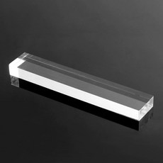 아크릴 막대 투명 바 기둥 가공 공예 다용도 장식 투명자, 1개, 투명자 25x4.5 두께 2cm
