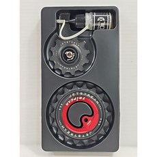 新款 Tripeak 12/18T 大導輪 Shimano R92xx 用 紅色 加大導輪 直上裝上不用換鏈條不用換擺臂, 1個